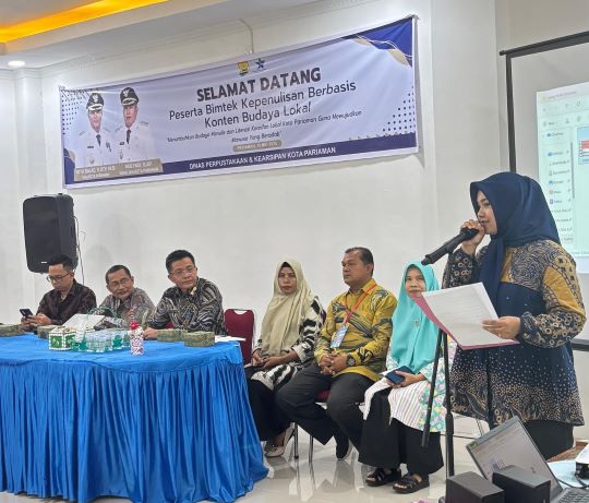 Sekretaris Satupena Sumbar Armaidi Tanjung Sebut Banyak Konten Kearifan Lokal di Kota Pariaman Patut Ditulis