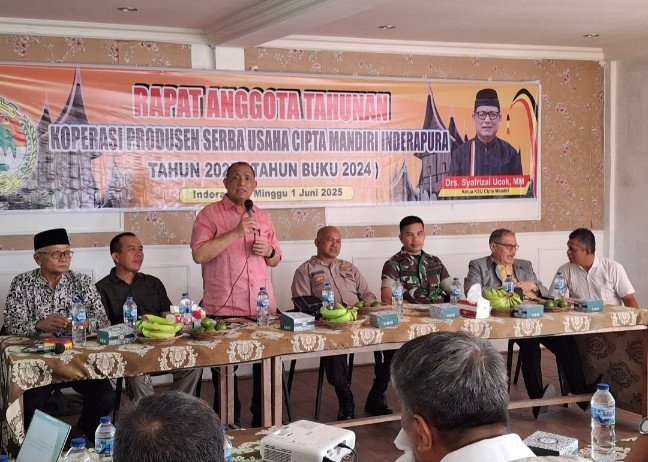 Koperasi Cipta Mandiri Inderapura RAT Tahun 2025, Bertekad Tingkatkan Terus Hasil TBS Sawit