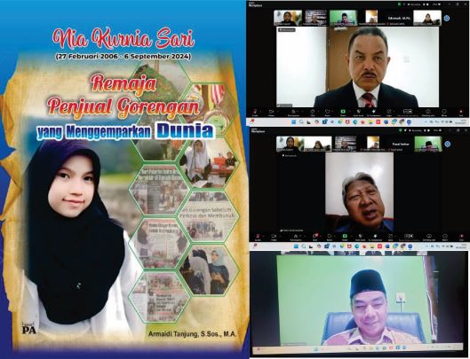 Diskusi Buku “Nia Kurnia Sari, Gadis Penjual Gorengan yang Menggemparkan Dunia”, Mengangkat Orang Kecil Menjadi Besar