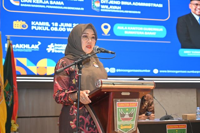 Pemprov Sumbar Dorong Penguatan Kelembagaan BPBD untuk Tingkatkan Kesiapsiagaan Bencana