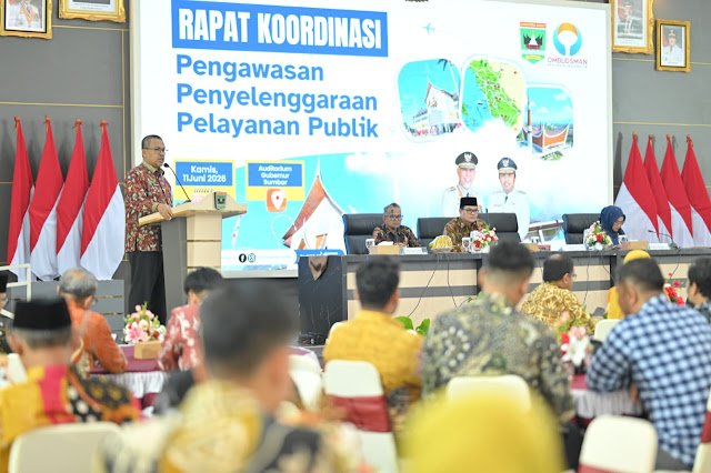 Pemprov Sumbar dan Ombudsman RI Perkuat Sinergi, Dorong Pelayanan Publik Berkualitas