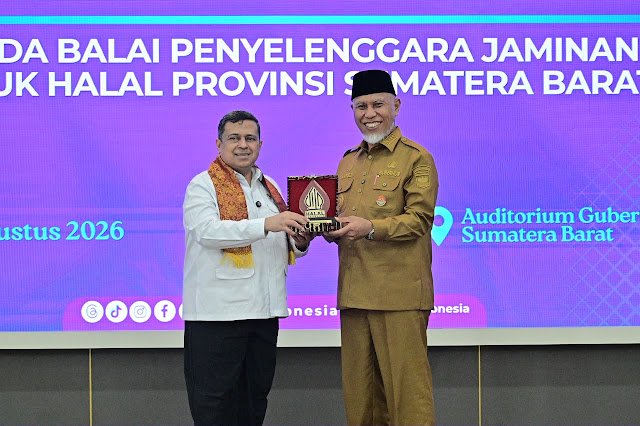 Mahyeldi Dorong Percepatan Sertifikasi Halal, Sumbar Dibidik Jadi Pusat Ekosistem Halal Nasional